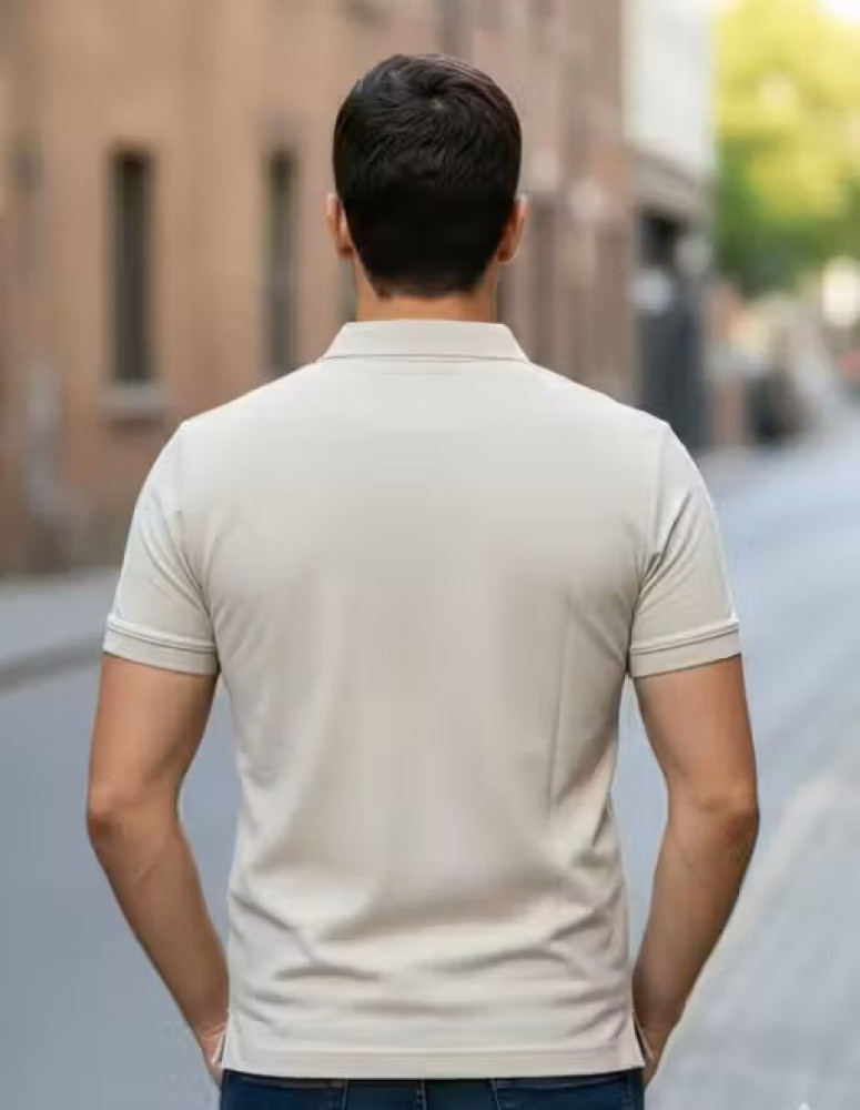 Mens Fancy Summer Collar T‑Shirt
