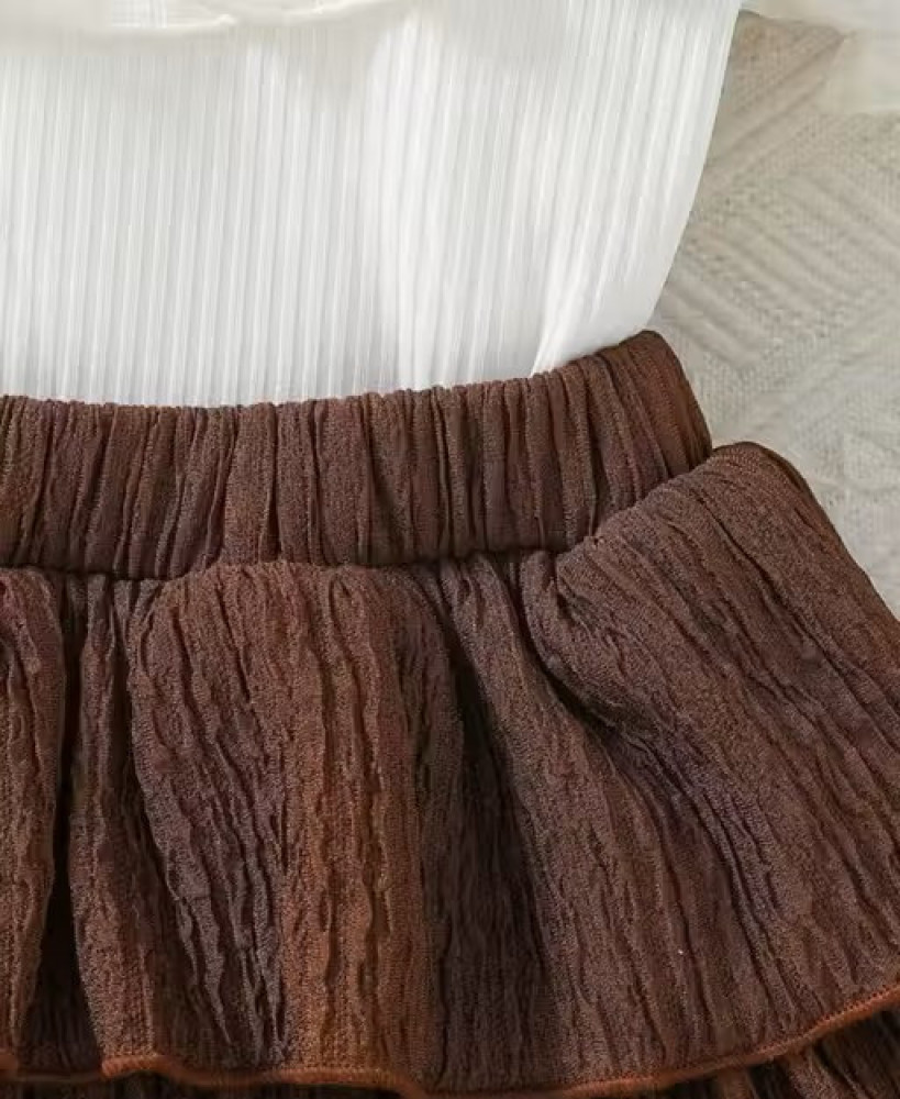 Baby Girls Top & Skirt Clothing Set