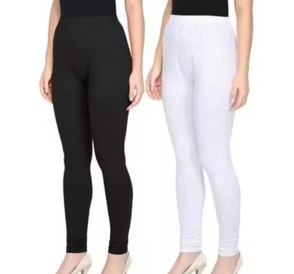 Women Solid Cotton Leggings