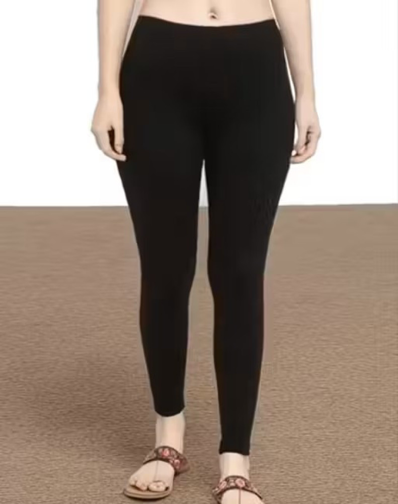 Premium Viscose Rayon Churidar Leggings Combo Pack of 3